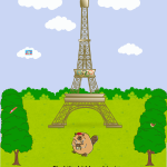 Paris - Find Hidden Objects Worksheet