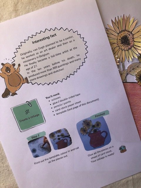 Vincent Van Gogh Worksheet - Image 4