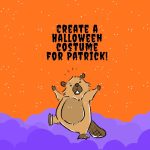 Halloween Craft - Dress Up Patrick